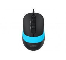 Миша A4Tech Fstyler FM10 (Blue),  USB, колір чорний+блакитний
