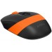 Миша бездротова A4Tech FG10 (Orange) Fstyler, USB, 2000 dpi, колір чорний+помаранчевий
