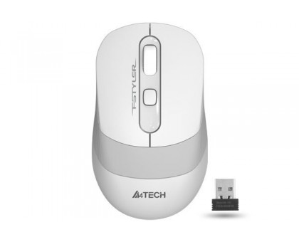 Миша бездротова A4Tech Fstyler FG10 (White), USB, колір білий Миша бездротова A4Tech Fstyler FG10 (White), USB, колір білий