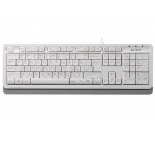 Клавіатура A4Tech FK10 (White) Fstyler Sleek Media Comfort, USB, біла