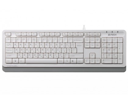Клавіатура A4Tech FK10 (White) Fstyler Sleek Media Comfort, USB, біла Клавіатура A4Tech FK10 (White) Fstyler Sleek Media Comfort, USB, біла