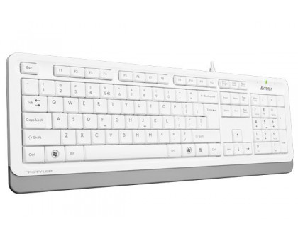 Клавіатура A4Tech FK10 (White) Fstyler Sleek Media Comfort, USB, біла Клавіатура A4Tech FK10 (White) Fstyler Sleek Media Comfort, USB, біла