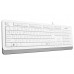 Клавіатура A4Tech FK10 (White) Fstyler Sleek Media Comfort, USB, біла