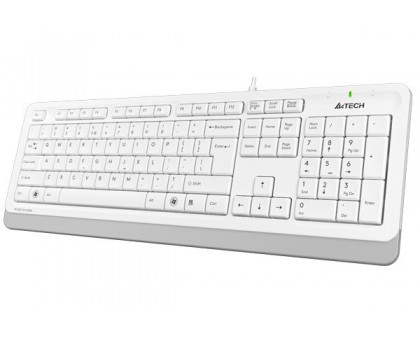 Клавіатура A4Tech FK10 (White) Fstyler Sleek Media Comfort, USB, біла Клавіатура A4Tech FK10 (White) Fstyler Sleek Media Comfort, USB, біла