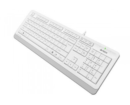 Клавіатура A4Tech FK10 (White) Fstyler Sleek Media Comfort, USB, біла Клавіатура A4Tech FK10 (White) Fstyler Sleek Media Comfort, USB, біла