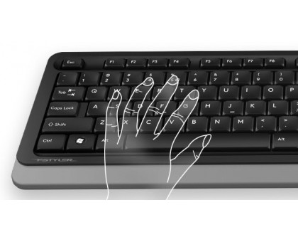 Комплект клавіатура+мишка A4Tech F1010 (Orange) Fstyler, дротовий, USB, чорний+помаранчевий колір Комплект клавіатура+мишка A4Tech F1010 (Orange) Fstyler, дротовий, USB, чорний+помаранчевий колір