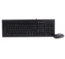 Комплект клавіатура+мишка A4Tech KRS-8520D (KRS-85 + OP-620D), дротовий, чорний