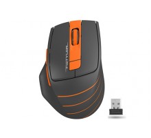 Миша бездротова A4Tech Fstyler FG30 (Orange),  USB, колір чорний+помаранчевий