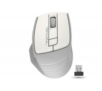 Миша бездротова A4Tech FG30 (Grey+White) Fstyler, USB, 2000 dpi, сірий + білий