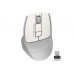 Миша бездротова A4Tech FG30 (Grey+White) Fstyler, USB, 2000 dpi, сірий + білий