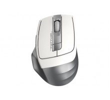 Миша бездротова A4Tech FG35 (Silver) Fstyler,  USB, колір сріблястий + білий
