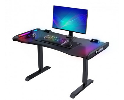 Стіл для геймера Cougar MARS, ергономічний дизайн, USB 3.0/Audio хаб, RGB підсвічування, регулювання висоти Стіл для геймера Cougar MARS, ергономічний дизайн, USB 3.0/Audio хаб, RGB підсвічування, регулювання висоти