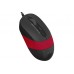 Миша A4Tech Fstyler FM10 (Red), USB, колір чорний+червоний