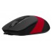 Миша A4Tech Fstyler FM10 (Red), USB, колір чорний+червоний