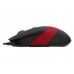 Миша A4Tech Fstyler FM10 (Red), USB, колір чорний+червоний
