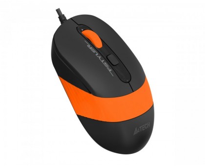 Миша A4Tech Fstyler FM10S (Orange), безшумна, USB, колір чорний+помаранчевий Миша A4Tech Fstyler FM10S (Orange), безшумна, USB, колір чорний+помаранчевий
