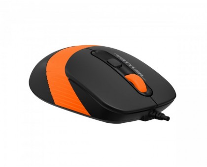 Миша A4Tech Fstyler FM10S (Orange), безшумна, USB, колір чорний+помаранчевий Миша A4Tech Fstyler FM10S (Orange), безшумна, USB, колір чорний+помаранчевий