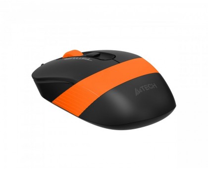 Миша A4Tech Fstyler FM10S (Orange), безшумна, USB, колір чорний+помаранчевий Миша A4Tech Fstyler FM10S (Orange), безшумна, USB, колір чорний+помаранчевий