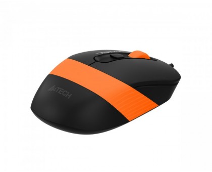Миша A4Tech Fstyler FM10S (Orange), безшумна, USB, колір чорний+помаранчевий Миша A4Tech Fstyler FM10S (Orange), безшумна, USB, колір чорний+помаранчевий