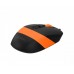 Миша A4Tech Fstyler FM10S (Orange), безшумна, USB, колір чорний+помаранчевий