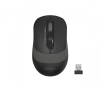 Миша бездротова A4Tech Fstyler FG10S (Grey), безшумна, USB, колір чорний+сірий