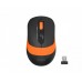 Миша бездротова A4Tech Fstyler FG10S (Orange), безшумна, USB, колір чорний+помаранчевий
