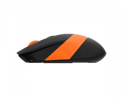 Миша бездротова A4Tech Fstyler FG10S (Orange), безшумна, USB, колір чорний+помаранчевий Миша бездротова A4Tech Fstyler FG10S (Orange), безшумна, USB, колір чорний+помаранчевий