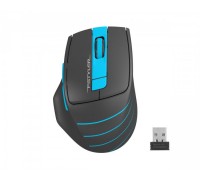 Миша бездротова A4Tech Fstyler FG30S (Blue), безшумна, USB, колір чорний+блакитний