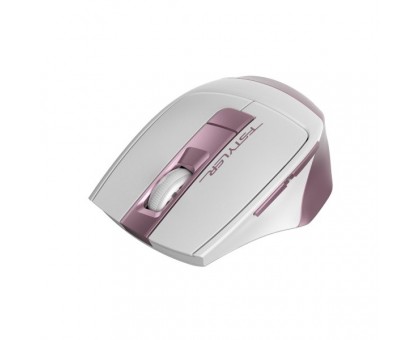 Миша бездротова A4Tech Fstyler FG35 (Pink), USB, колір білий+рожевий Миша бездротова A4Tech Fstyler FG35 (Pink), USB, колір білий+рожевий