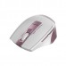 Миша бездротова A4Tech Fstyler FG35 (Pink), USB, колір білий+рожевий