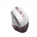 Миша бездротова A4Tech Fstyler FG35 (Pink), USB, колір білий+рожевий