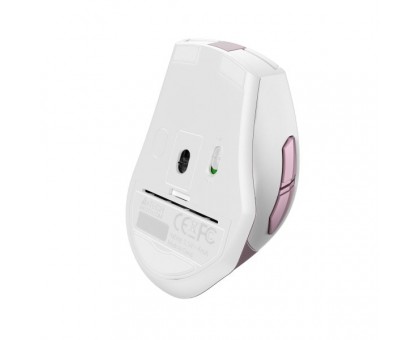 Миша бездротова A4Tech Fstyler FG35 (Pink), USB, колір білий+рожевий Миша бездротова A4Tech Fstyler FG35 (Pink), USB, колір білий+рожевий