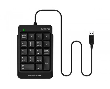 Клавіатура цифрова A4Tech FK13P (Black), чорна, USB Клавіатура цифрова A4Tech FK13P (Black), чорна, USB