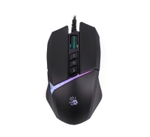 Миша ігрова A4Tech W60 Max Bloody (Stone black), активоване ПЗ Bloody, RGB, 10000 CPI, 50M натискань, чорний