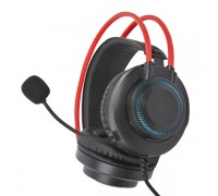 Навушники ігрові Bloody G200 (Black+Red) з мікрофоном, підсвічування 7 кольорів
