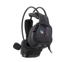 Гарнітура ігрова Bloody G575 (Black) з мікрофоном, Hi Fi, 7.1 віртуальний звук, RGB підсвічування, USB