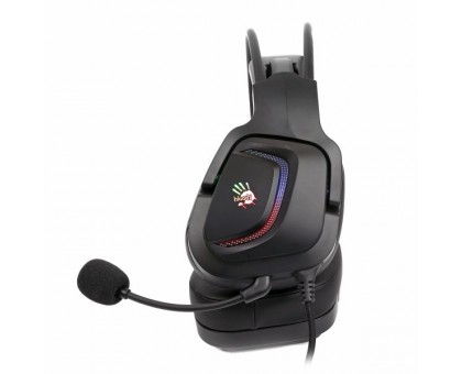 Гарнітура ігрова Bloody G575 (Black) з мікрофоном, Hi Fi, 7.1 віртуальний звук, RGB підсвічування, USB Гарнітура ігрова Bloody G575 (Black) з мікрофоном, Hi Fi, 7.1 віртуальний звук, RGB підсвічування, USB