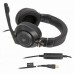 Гарнітура ігрова Bloody G580 (Black) з мікрофоном, складна конструкція, 7.1 віртуальний звук, RGB підсвічування, USB