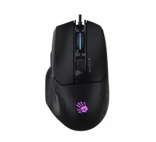 Миша ігрова A4Tech Bloody W70 Max (Stone black), активоване ПЗ, RGB, 10000 CPI, 50M натискань, чорний