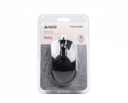 Миша A4Tech Fstyler FM12 (Black), USB, колір чорний Миша A4Tech Fstyler FM12 (Black), USB, колір чорний