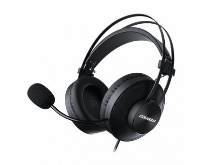 Ігрова гарнітура Cougar Immersa Essential Black, 40 мм драйвери, мікрофон з шумопригніченням