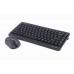 Комплект клавіатура+мишка A4Tech FG1112 (Black) Fstyler, бездротовий, чорний колір