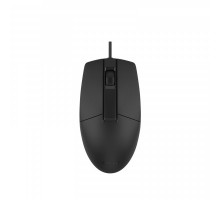 Миша A4Tech OP-330S USB (Black), 1200 DPI, безшумна, чорна