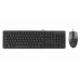 Комплект клавіатура+мишка A4Tech KK-3+OP-330S, USB, Чорна
