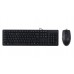 Комплект клавіатура+мишка A4Tech KK-3+OP-330, USB, Чорна