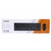 Комплект клавіатура+мишка A4Tech KK-3+OP-330, USB, Чорна