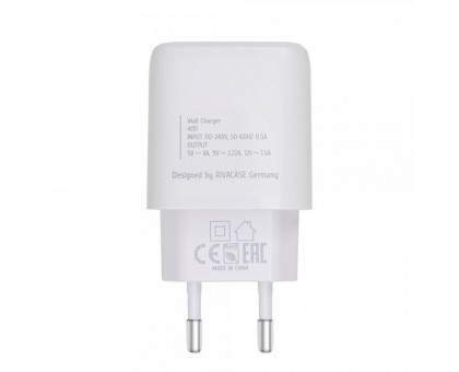 Мережеве ЗУ PS4191 W00 (White), 1 USB Type-C, PD 20W, білий