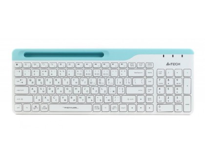 Клавіатура бездротова A4Tech FBK27C AS (White) Fstyler, (BT + 2.4 ГГц), з акумулятором, quiet key, колір білий Клавіатура бездротова A4Tech FBK27C AS (White) Fstyler, (BT + 2.4 ГГц), з акумулятором, quiet key, колір білий