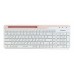 Клавіатура бездротова A4Tech FBK27C AS (White) Fstyler, (BT + 2.4 ГГц), з акумулятором, quiet key, колір білий