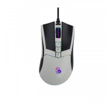 Миша ігрова A4Tech Bloody W90 Max (Panda White), RGB, 10000 CPI, 50M натискань, активоване ПЗ Bloody, колір білий+чорний